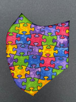 Multi-Color Puzzle Pieces